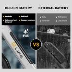 Qlife Cityone 2.0 Electric Bike for Adults,Up to 65Miles,28MPH,1200W Peak Motor 26" Ebike,499WH UL2849 Certified Battery Electric Commuter Bicycle with Front Suspension & 7-Speed Ebikes,W1