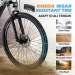 PEXMOR Electric Bike for Adults, Peak 1000W BAFANG Motor 32MPH, 48V 14AH Removable LG Battery Mountain Ebike, 27.5" Electric Commuter Bicycle 7 Speed, Front Suspension