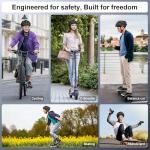 NTGBV Adult Bike Helmet for Men/Women with Helmet Bag 2 Removable Moisture-Wicking Liners Adjustable Dial Comfort Fit Lightweight Shockproof CPSC 1203 Safety Certified for Road-Ready/Urban-Commute/MTB