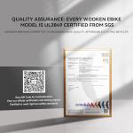 Wooken Electric Bike 26" x 4.0 Fat Tire Electric Bike,Peak 1500W Motor EBike for Adults with 48V 720WH Removable Battery, Up to 60Miles Ebikes,7 Speed,SGS Certified to UL2849