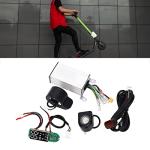DC 36V 350W Eletric Scooter Controller with LCD Display, Electric Scooter Controller Kit E-Bike Conversion Kits with Circuit Board, Thumb Shifter, Tail Light and Headlight Fitting