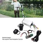 DC 36V 350W Eletric Scooter Controller with LCD Display, Electric Scooter Controller Kit E-Bike Conversion Kits with Circuit Board, Thumb Shifter, Tail Light and Headlight Fitting
