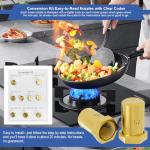 Range LP Conversion kit for Frigi-daire LP Conversion Kit, For Frigi-daire Series Natural Gas To Propane LPG Conversion Kit, Replaces 4980407 AP7213138 A22390101 316243720 316243721 316243723.