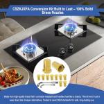 Range LP Conversion kit for Frigi-daire LP Conversion Kit, For Frigi-daire Series Natural Gas To Propane LPG Conversion Kit, Replaces 4980407 AP7213138 A22390101 316243720 316243721 316243723.