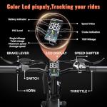 SASIKEIBIKE Fat tire Electric Bike 52V 20ah