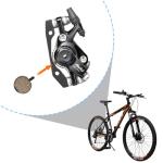 Lwuey Bike Brake Pads, Bicycle Disc Resin Brakes Pad Semi Metal Smooth Braking Low Noise Cycling Pads Kit Mute Accessory KMJG019 fot Camping Outdoor Mountain Bicycles Electric Scooters Bikes 5 Pairs