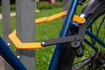 Master Lock Orange Hardened Steel Link Folding Bike Lock, Heavy Duty Anti-Theft Bicycle Lock with Customizable Combination, 2-1/2ft (80cm) Length x 0.15 in (4 mm), 8336EC