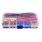 FPVDrone T-Plug EC3 XT60 Male Female Connector Adapters with 14AWG Silicone Wire and Heat Shrink Tubes for RC ESC Lipo Battery Motor(52PCS)