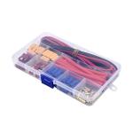 FPVDrone T-Plug EC3 XT60 Male Female Connector Adapters with 14AWG Silicone Wire and Heat Shrink Tubes for RC ESC Lipo Battery Motor(52PCS)