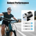 48V 1000W Brush Electric Bicycle Conversion Kit, Brush E-Bike Cycling Motor Controller, High Speed Electric Motor Set for Karts, Beach Bikes, Small Electric Motorcycles