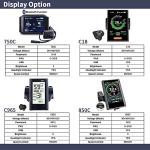 BAFANG BBSHD 48V/52V 500W 750W 1000W Mid Drive Kit with Battery Optional BBS01 BBS02 8FUN DIY Conversion Kit with LCD Display & Chainring Mountain Bike, Road Bike