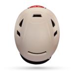 Bern Hudson Commuter Bike Helmet with MIPS, Rated for E-Bike, Integrated LED Rear Light and U-Lock Compatibility, MIPS Matte Sand, Medium