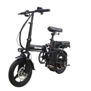 VeloTek 14" Campus Electric Bike, 20 MPH, Dual Disc Brake, Portable and Comfort, Foldable E-Bike for Adults (302-10A)
