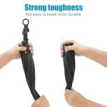 Cooryda Bicycle Fender Set, Adjustable Fender Set, Front and Rear Fenders, Quick Release Attachment, Widened and Thickened for Mountain Bike, City Bike 20-26 Inch Wheel Protection Fenders (A:Black)