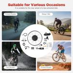 48V 1000W Electric Bike Conversion Kit, 28"/ 29" 700C Rear Wheel Electric Bicycle Hub Motor Conversion Kit Powerful E-Bike Conversion Kit Dual Mode Controller w/LCD Display 5-Speed Adjustment