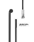 BaveL 36 Pcs 14G Black Bicycle Steel Spokes (201 mm-309 mm) with Copper Cap 36pcs,Mountain Bike Spokes,for MTB,Ebike,City Bikes-Replacement/Repair Spoke (Black 220 mm)