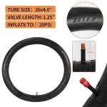 WEIYINGSI Heavy Duty 26X4 98-559 E-Bike Fat Tires, High-Performance Wear-Resistant 26X4.0 Fat Tire and Tube Sets for 26 Inch E-Bike Mountain Snow Bike Tire - 2Pack