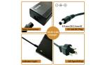 Syvrac 48-54.6V 2A Electric Bike Charger for 48V Lithium Battery Input Voltage AC120V(DC2.1MM Jack Connector)