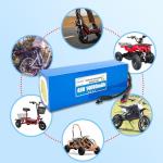 LOLRKO 48V Ebike Battery Built-in 20A BMS,Waterproof Design,Brave The Heat and Cold,1000+ Cycles,for 250W 350W 500W 750w Motor,Perfect for Electric Bike(48V 14000mAH Battery with Charger)