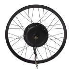 Electric Bike Conversion Kit 27.5" Electric Bicycle Rear Wheel E-Bike Conversion Kit with LCD 72V 2000W 9-Speed E-Bike Bike Bicycle Cycling Power Hub Motor Conversion Kit