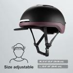 GROTTICO Urban-Smart Bike Helmet for Adult - Front & Rear LED Lights | Turn Signals Remote Control | Brake Warning Light | Removable Visor | Men Women Commuter Bicycle Helmet for E-Bike & Cycling
