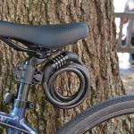 Lumintrail Combination Bike Lock Cable - 6 Feet Bike Locks 2 Pack Heavy Duty Anti Theft with Combinations - Bike Cable Lock Combination with Mounting Brackett (2 Pack, Black)