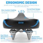 Comfortable Oversized Bike Seat Cushion for Everyone
