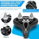 Comfortable Oversized Bike Seat Cushion for Everyone