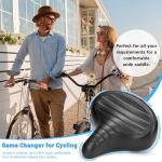 Comfortable Oversized Bike Seat Cushion for Everyone