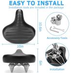 Comfortable Oversized Bike Seat Cushion for Everyone
