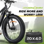 20x4.0 Fat Tire Tubes with Tire Lever