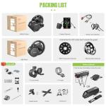 BAFANG BBS02 48V 750W Mid Drive Ebike Conversion Kit