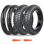 BALINGE 2 Pack Fat Tire for Ebike Mountain Bike Heavy Duty High-Performance Wear-Resistant E-Bike Mountain Snow Bike Tire 20" x 4"，Black，2 Tires 2 Tubes 2levers