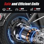 VeloTek 14" Campus Electric Bike, 20 MPH, Dual Disc Brake, Portable and Comfort, Foldable E-Bike for Adults (302-10A)