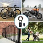 Mengshen Remote-Control Bike Lock with Alarm