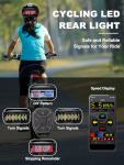 Smart LED Bike Helmet with Turn Signals