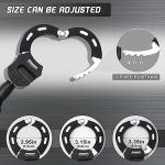 Honszex Scooter Lock, Bike Locks High Security with Key, 36.22inch Heavy Duty Bike Lock Chain, Accessories for Electric Scooter, E-Bikes