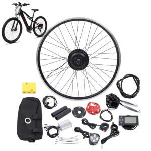 26" Electric Bike Conversion Kit with LCD Display