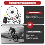 26" Electric Bike Conversion Kit with LCD Display