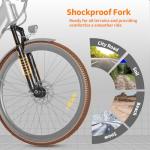 Axiniu 26" Step-Thru Electric Bike for Adults