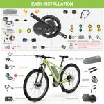 BAFANG Mid Drive E-Bike Conversion Kit with Battery