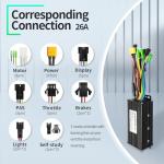 1000W eBike Conversion Kit with LCD Display