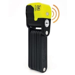 URBAN UR476Y Folding Bike Lock with 120dB Alarm