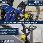 URBAN UR476Y Folding Bike Lock with 120dB Alarm