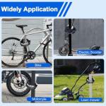 Heavy-Duty 5-Digit Bike Chain Lock, 6ft