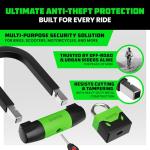 Heavy Duty Anti-Theft Bike Lock Set
