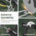 Titanker Heavy-Duty Anti-Theft Bike Chain Lock