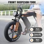 Hipatoo V8 Adult Electric Fat Tire Bike