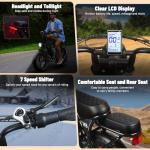 Hipatoo V8 Adult Electric Fat Tire Bike