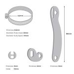 EBIKELING 6-Piece Electric Bike Conversion Kit